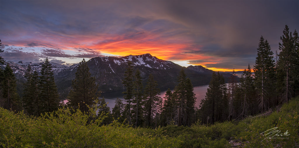 Lake Tahoe Prints available on Premium Canvas, Home Decor and Apparel