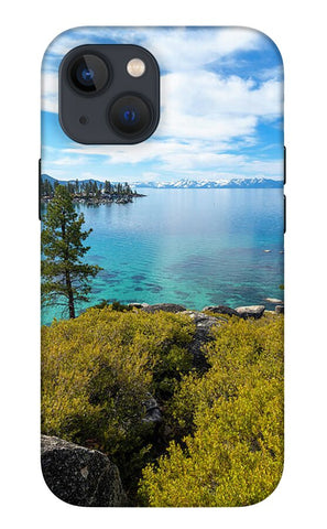 Manzanita View - Sand Harbor Lake Tahoe - Phone Case