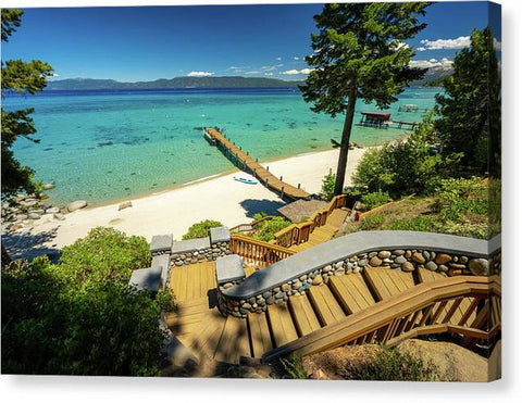 36 Million Dollar Lake Tahoe View - Canvas Print