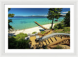 36 Million Dollar Lake Tahoe View - Framed Print