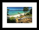 36 Million Dollar Lake Tahoe View - Framed Print