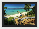 36 Million Dollar Lake Tahoe View - Framed Print