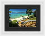 36 Million Dollar Lake Tahoe View - Framed Print