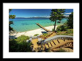 36 Million Dollar Lake Tahoe View - Framed Print