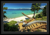 36 Million Dollar Lake Tahoe View - Framed Print