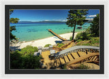 36 Million Dollar Lake Tahoe View - Framed Print