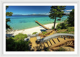 36 Million Dollar Lake Tahoe View - Framed Print