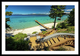 36 Million Dollar Lake Tahoe View - Framed Print