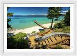 36 Million Dollar Lake Tahoe View - Framed Print
