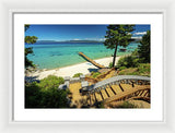 36 Million Dollar Lake Tahoe View - Framed Print