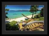 36 Million Dollar Lake Tahoe View - Framed Print