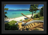 36 Million Dollar Lake Tahoe View - Framed Print