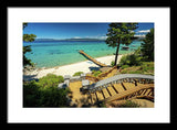 36 Million Dollar Lake Tahoe View - Framed Print
