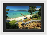 36 Million Dollar Lake Tahoe View - Framed Print