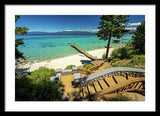 36 Million Dollar Lake Tahoe View - Framed Print