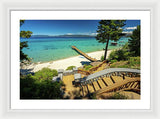 36 Million Dollar Lake Tahoe View - Framed Print