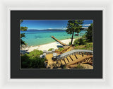 36 Million Dollar Lake Tahoe View - Framed Print