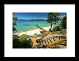 36 Million Dollar Lake Tahoe View - Framed Print
