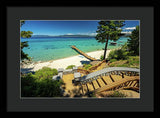 36 Million Dollar Lake Tahoe View - Framed Print