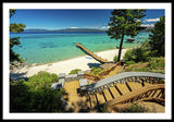 36 Million Dollar Lake Tahoe View - Framed Print