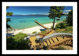 36 Million Dollar Lake Tahoe View - Framed Print