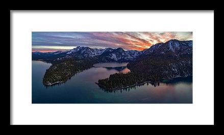 50 Shades Of Tahoe by Brad Scott - Framed Print-Lake Tahoe Prints
