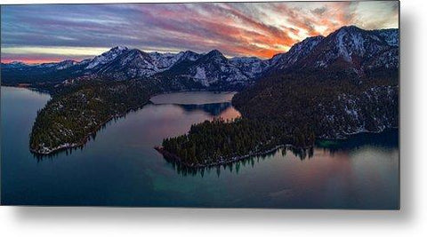 50 Shades Of Tahoe by Brad Scott - Metal Print-Lake Tahoe Prints