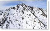 Aerial View Of Mount Tallac, Lake Tahoe - Canvas Print-12.000" x 6.375"-Lake Tahoe Prints