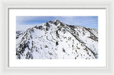 Aerial View Of Mount Tallac, Lake Tahoe - Framed Print-Lake Tahoe Prints