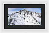 Aerial View Of Mount Tallac, Lake Tahoe - Framed Print-Lake Tahoe Prints