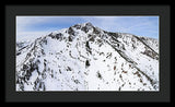 Aerial View Of Mount Tallac, Lake Tahoe - Framed Print-Lake Tahoe Prints