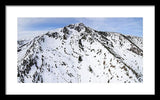 Aerial View Of Mount Tallac, Lake Tahoe - Framed Print-Lake Tahoe Prints