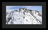 Aerial View Of Mount Tallac, Lake Tahoe - Framed Print-Lake Tahoe Prints