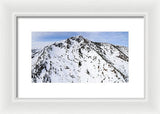 Aerial View Of Mount Tallac, Lake Tahoe - Framed Print-Lake Tahoe Prints