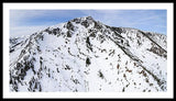 Aerial View Of Mount Tallac, Lake Tahoe - Framed Print-Lake Tahoe Prints