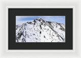 Aerial View Of Mount Tallac, Lake Tahoe - Framed Print-Lake Tahoe Prints