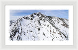 Aerial View Of Mount Tallac, Lake Tahoe - Framed Print-Lake Tahoe Prints