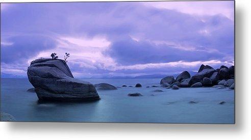 Bonsai Rock Blues By Brad Scott - Metal Print-Lake Tahoe Prints