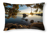 Bonsai Rock Sunburst - Throw Pillow