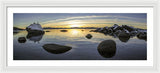 Bonsai Rock Sunset - Framed Print