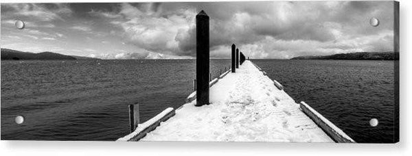 Camp Richardson Pier - Acrylic Print