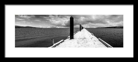 Camp Richardson Pier - Framed Print