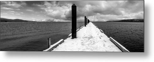 Camp Richardson Pier - Metal Print