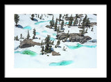 Desolation Blue Ice - Framed Print