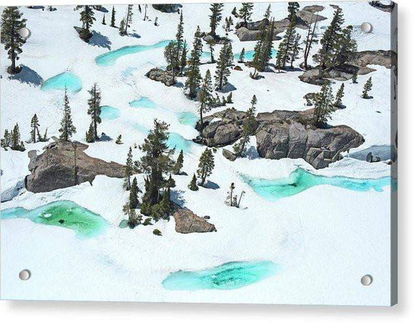 Desolation Blue Ice - Acrylic Print