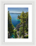 Dl Bliss Lookout By Brad Scott - Framed Print