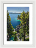 Dl Bliss Lookout By Brad Scott - Framed Print