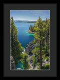 Dl Bliss Lookout By Brad Scott - Framed Print