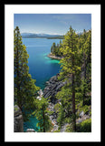 Dl Bliss Lookout By Brad Scott - Framed Print