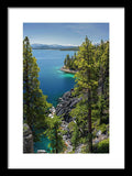 Dl Bliss Lookout By Brad Scott - Framed Print